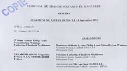 Court orders magazine to stop publication of topless UK Duchess photos News Clip