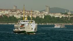 Passenger Ship Istanbul, TURKEY Stock Footage