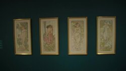 Exhibition explores artist Alphonse Mucha's cosmic creations News Clip