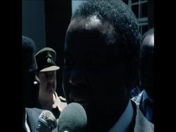 SYND 22 11 78 CALL UP INTERVIEW WITH PRIME MINISTER IAN SMITH AND REVEREND SITHOLE News Clip