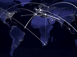 World Network Stock Footage