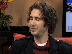 Josh Groban Interview Stock Footage