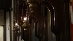 Church lamps Stock Footage