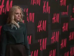 Anastasia Ganias at H&M Hosts Private Concert With Lana Del Rey Stock Footage