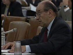 USA: ALAN GREENSPAN CONGRESS SPEECH News Clip
