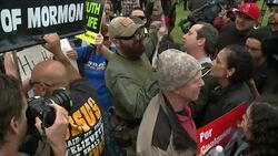 Protesters Detained Outside Calif. Trump Rally Instructional Video