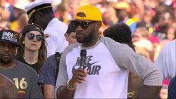 LeBron James: Cleveland Title Hasn't Sunk in Yet News Clip