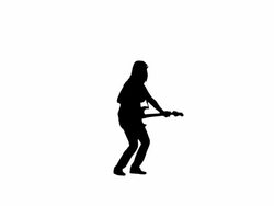 Guitar player Stock Footage