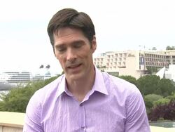 INTERVIEW: Thomas Gibson on loving meeting the dedicated fans at the 51st Monte-Carlo Television Festival - Thomas Gibson Interview at Monte-Carlo . (Footage by WireImage Video/Getty Images Entertainment Video) Stock Footage