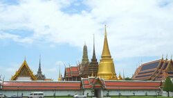 HD Timelapse - Wat phra kaew Stock Footage
