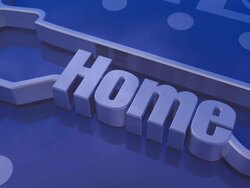 Home Key Stock Footage