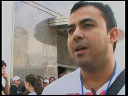 Journalist Association protest and news conference News Clip