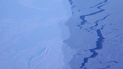 Aerial over the Arctic Stock Footage