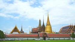 Wat phra kaew Stock Footage