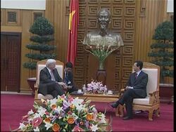 German FM Steinmeier meet Vietnamese PM during visit News Clip