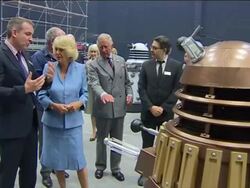 Prince Charles And Camilla Visit BBC Studio Where Dr Who Filmed News Clip
