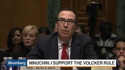 Treasury Pick Mnuchin Faces Heat at Senate Hearing News Clip