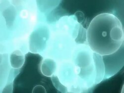 Blue Bubble Blobs Stock Footage