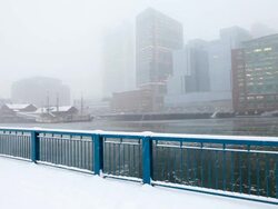 Winter in Boston Stock Footage