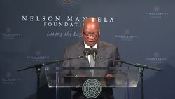 Zuma calls Mandela an 'icon' as he unveils archive of personal effects, letters News Clip