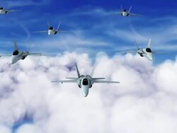 Fighter Jet teamwork 1080 HD Stock Footage