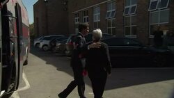 Ed Miliband arrives in Wirral West News Clip