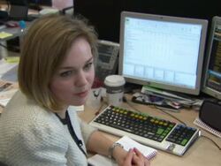 Reaction from the City to Thatcher's Death News Clip