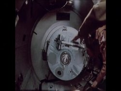 UPITN 1 8 75 SOVIET AND US MODULES MANOEUVRE AND DOCK IN SPACE News Clip