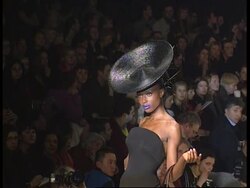 UK - London fashion week: Phillip Treacy News Clip