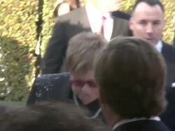 EVENT CAPSULE CLEAN: 20th Annual Elton John AIDS Foundation Academy Awards Viewing Party, Beverly Hills, CA, United States, 02/26/12 Stock Footage