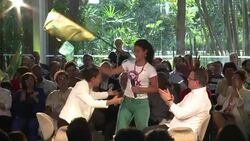 CLEAN : Brazil: Marina Silva steps up campaign efforts as election nears News Clip