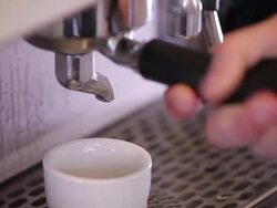 coffee making Stock Footage