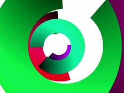 Tunnel background circles with alpha matte Stock Footage