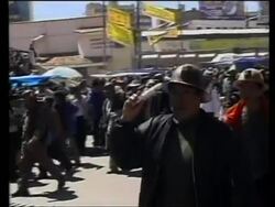 Demo calling for nationalisation of gas reserves News Clip