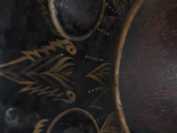 big gong in temple Stock Footage