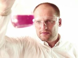 Chemical Study Stock Footage