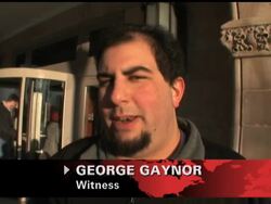 George Gaynor, a student who was in the classroom when the shooting occurred, says he remembers running out of the lecture hall and yelling at people to get away News Clip