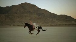 (Slow Motion) Attractive Woman Riding Horse 11 Stock Footage