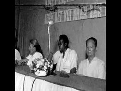 SYND 23 9 67 STOKELY CARMICHAEL VISITS HANOI Instructional Video