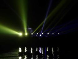 Stage light Stock Footage