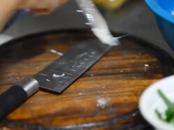 prepare cooking pincers of crab Stock Footage