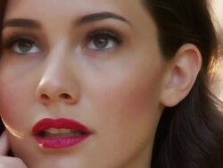 Beautiful fashion model Stock Footage