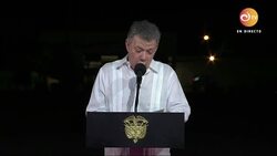 Colombia president thanks Pope after visit News Clip