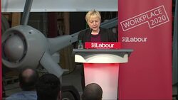 Angela Eagle Soundbites - Leader of the UK's Labour Party Jeremy Corbyn launches Workplace 2020, to look at how the workplace should look by 2020 News Clip