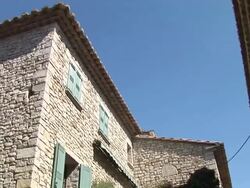 HD: Village In Provance Stock Footage