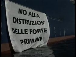 ITALY: GREENPEACE ACTIVISTS PROTEST News Clip