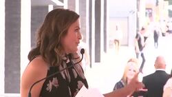 'Will & Grace' actress receives a star on the Hollywood Walk of Fame News Clip