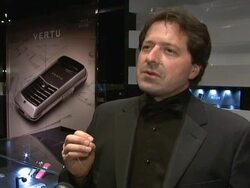 Vertu Cell Phones Boutique Opening Stock Footage