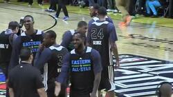 CLEAN : NBA: LeBron James exits Miami for Cleveland homecoming News Clip