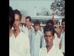 SYND 6/4/70 RA ALLY OF INDIAN COMMUNIST PEASANTS PROTEST AT THE INDIAN GOVERNMENT'S LAND POLICIES News Clip
